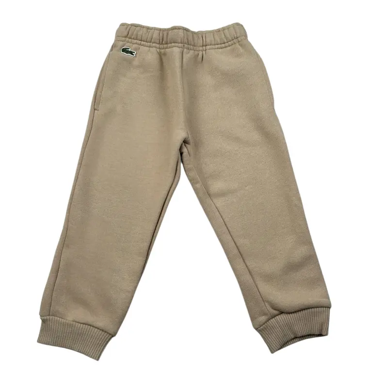 Lacoste Pantalone Tuta tinta unita Beige per Neonato