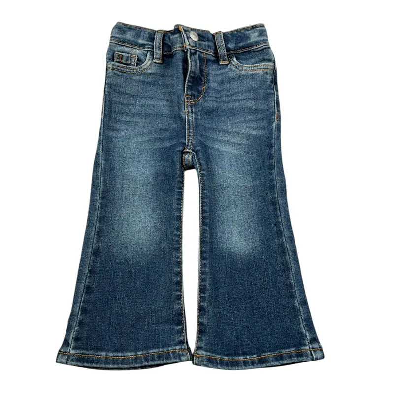 Levi'S Jeans tinta unita Modello A Zampa Blu per Neonata
