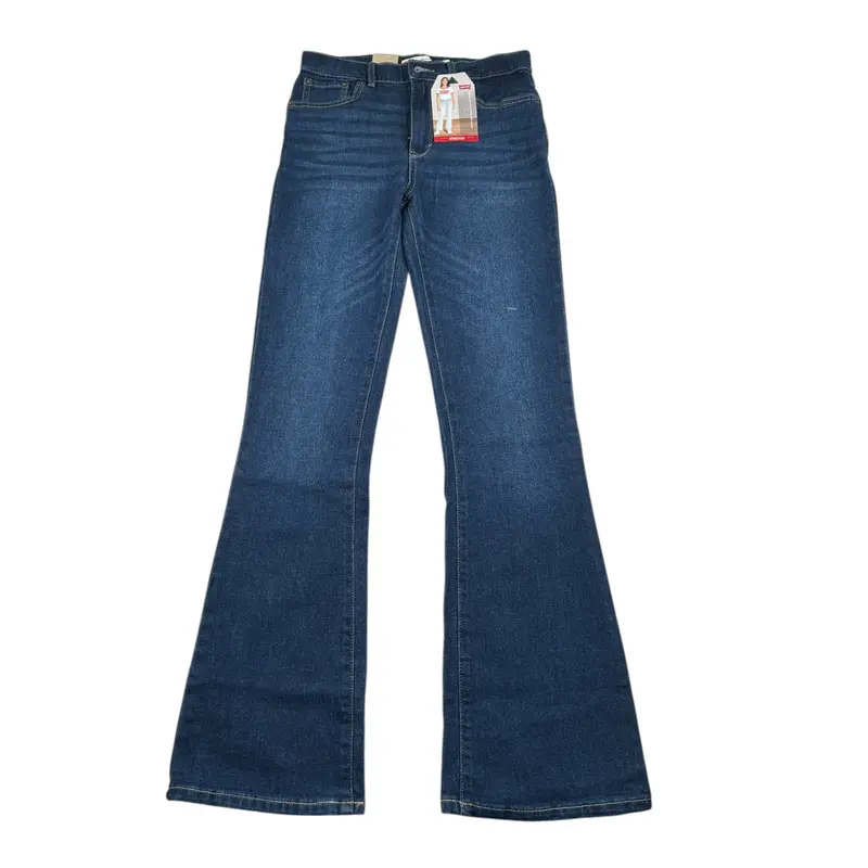 Levi'S Jeans tinta unita Modello Zampa Blu per Bambina