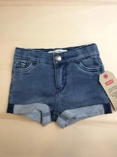 Levi's kids shorts denim bambina levi's logo 1eb192-4175 -