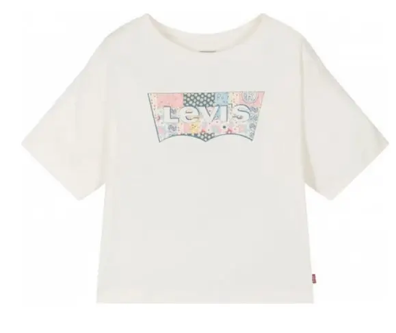 Levis t-shirt cropped m/c