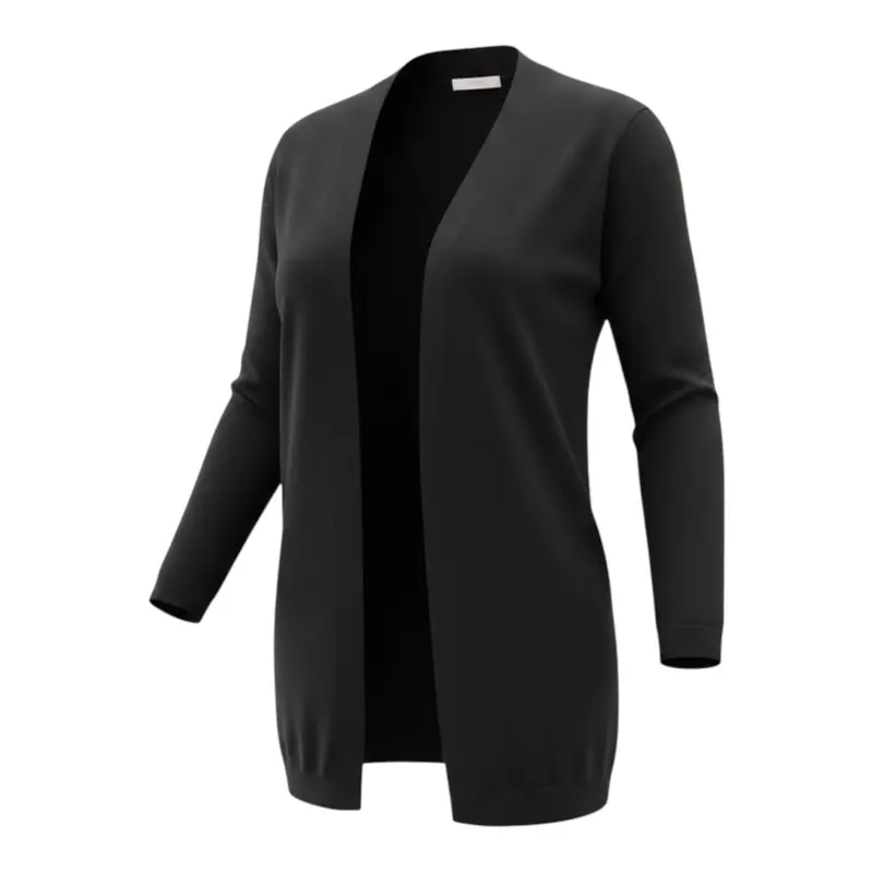 Liu Jo Cardigan tinta unita Nero per Bambina