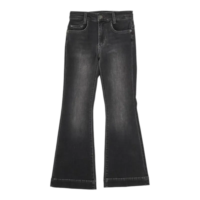 Liu Jo Jeans tinta unita Modello A Zampa Grigio per Bambina