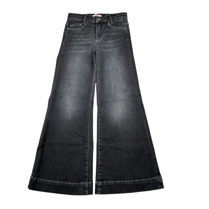 Liu Jo Jeans tinta unita Modello A Zampa Nero per Bambina