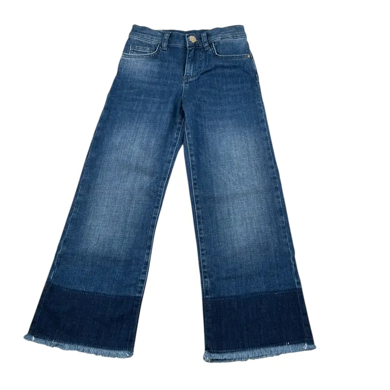 Liu Jo Jeans tinta unita Modello Palazzo Blu per Bambina