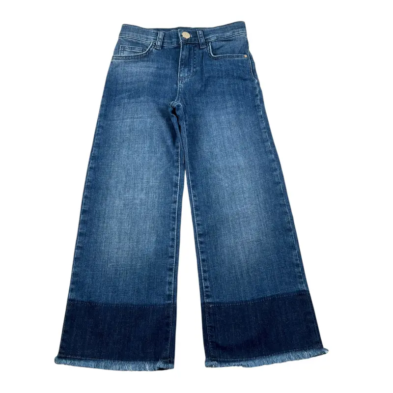 Liu Jo Jeans tinta unita Modello Palazzo Blu per Bambina