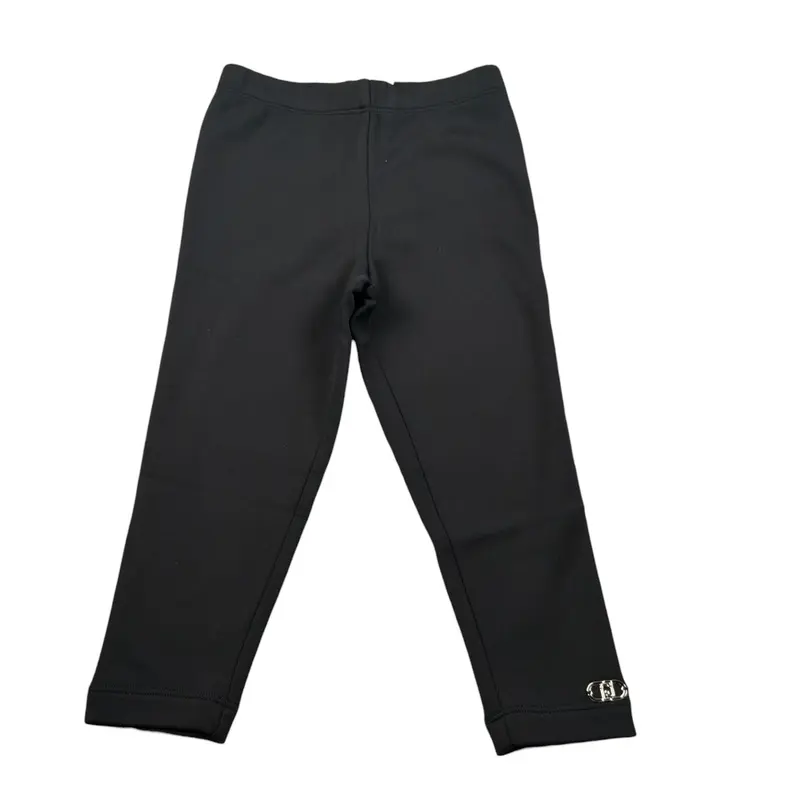 Liu Jo Leggins tinta unita con Logo Nero per Neonata