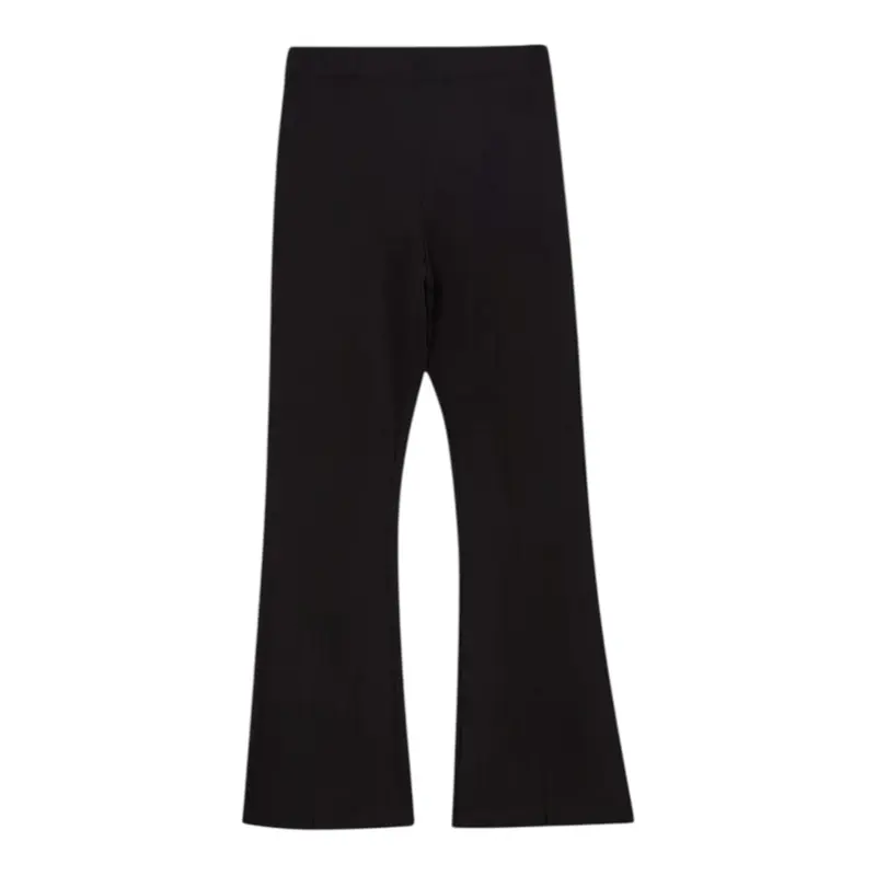 Liu Jo Leggins tinta unita Modello A Zampa Nero per Bambina