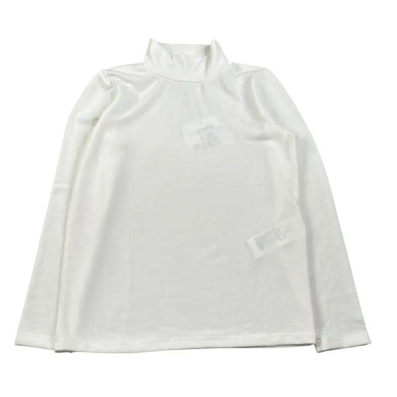 Lu Lu By Miss Grant Maglia tinta unita Mezzo Collo Panna per Bambina