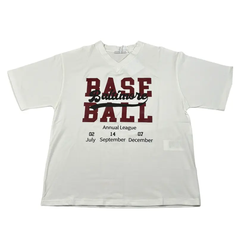 Lu Lu By Miss Grant T-Shirt tinta unita con Stampa Bianco per Bambina