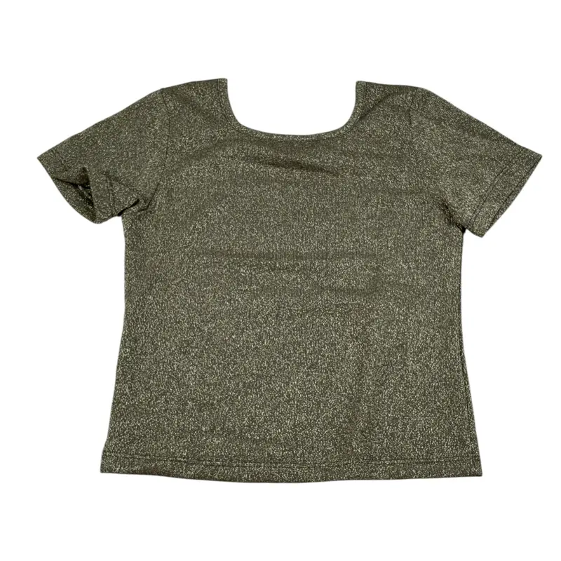 Lu Lu By Miss Grant T-Shirt tinta unita Verde per Bambina