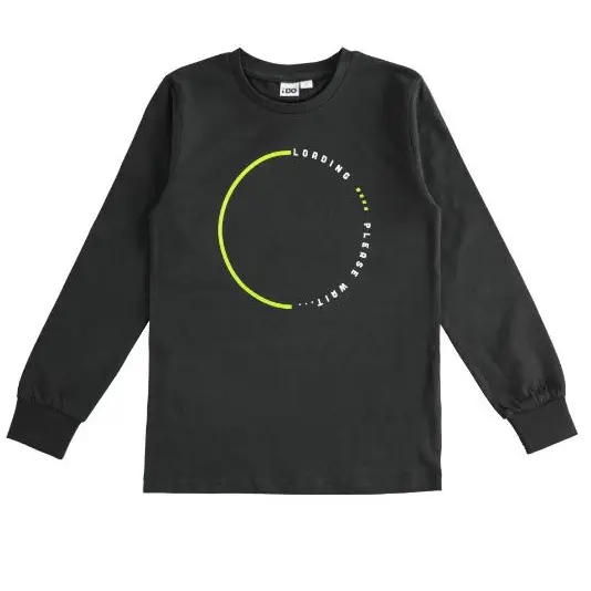 Maglia bambino con stampa cerchio