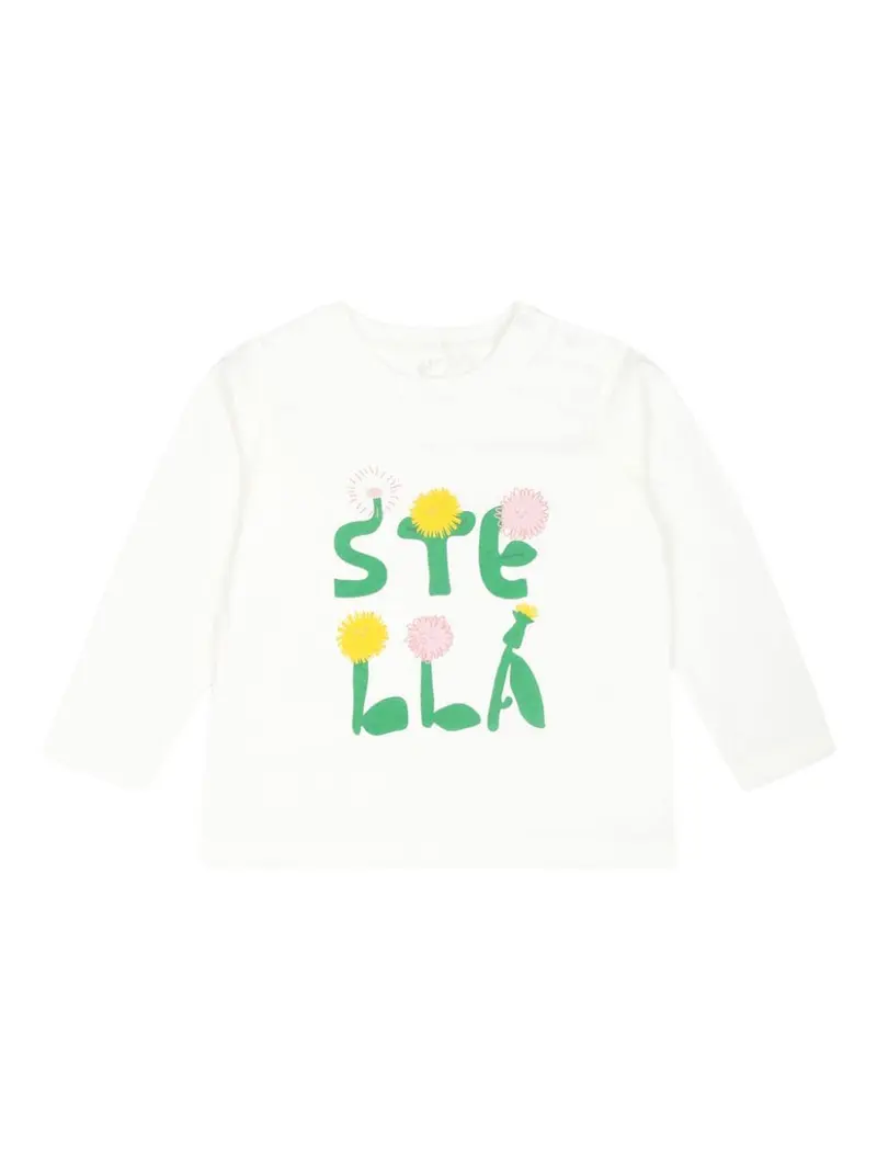MAGLIA BIANCA CON STAMPA STELLA MCCARTNEY