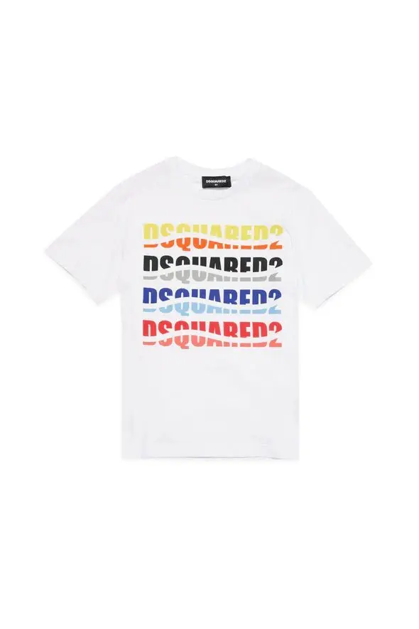 MAGLIA BIANCA DSQUARED2