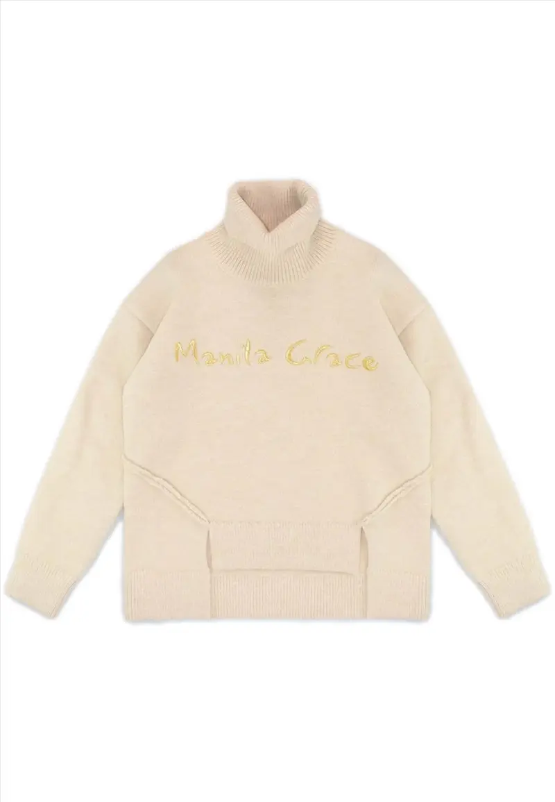 Maglia misto lana