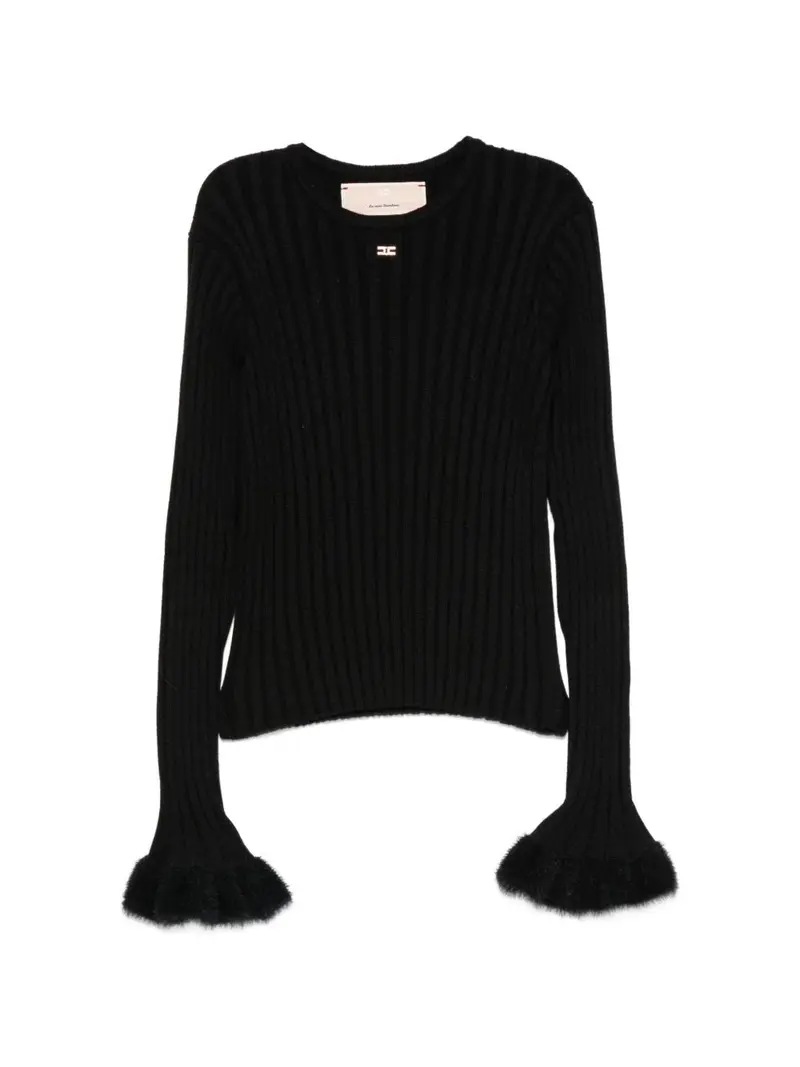 Maglia per bambina Elisabetta Franchi Kids a coste