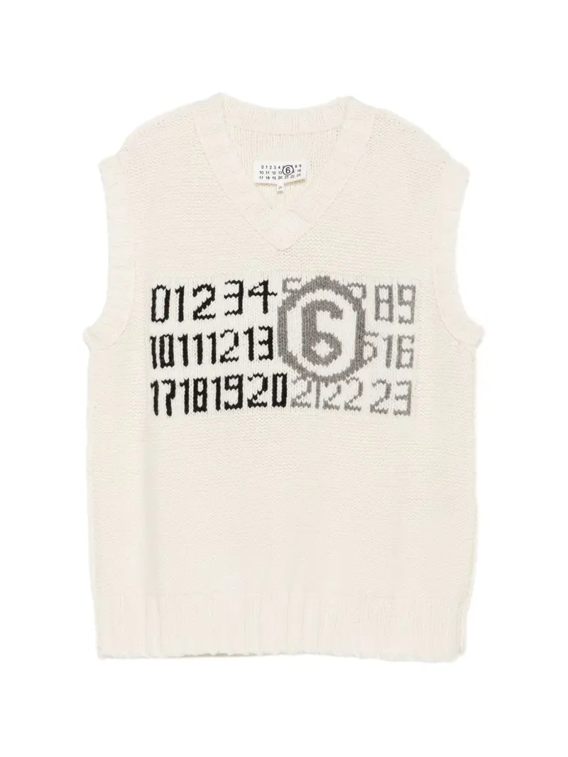 Maglia per bambina Maison Margiela Kids smanicata