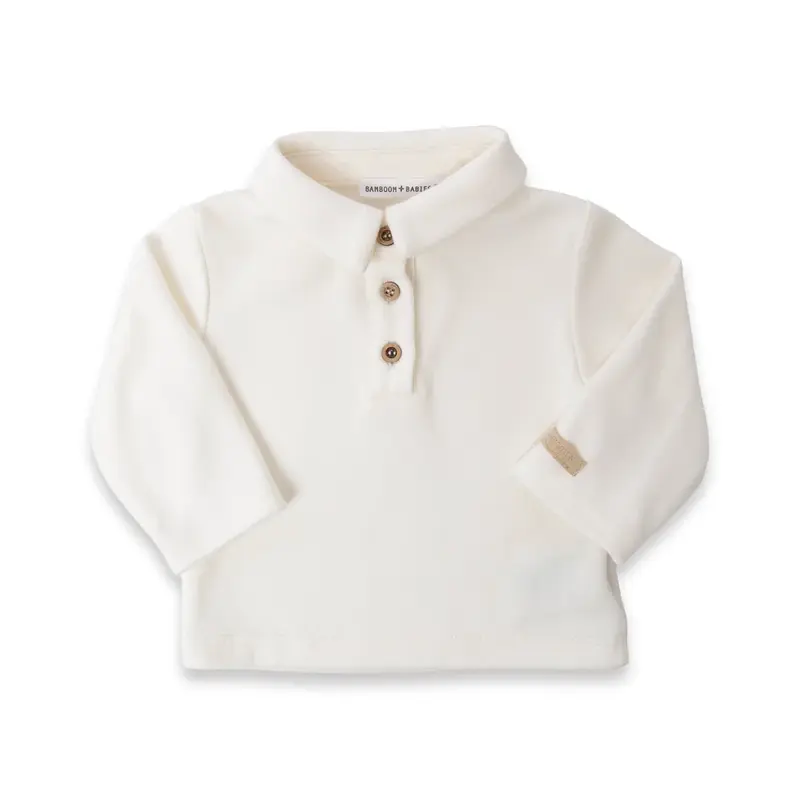 Maglia polo maniche lunghe Bamboom