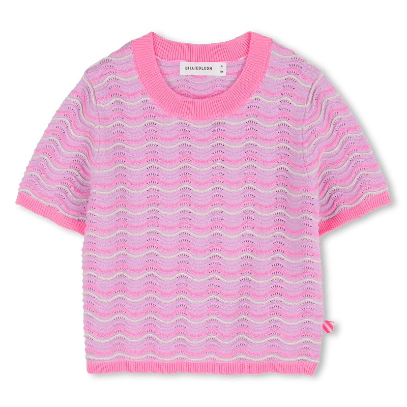 MAGLIA ROSA IN TRICOT BILLIEBLUSH