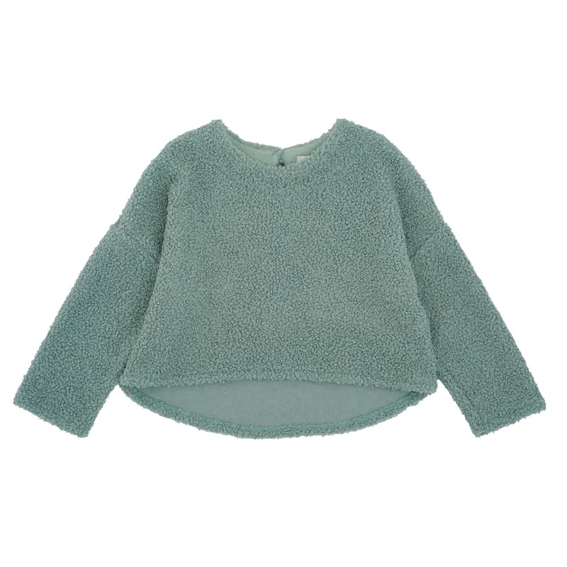 MAGLIA TEDDY FONDO STONDATO
