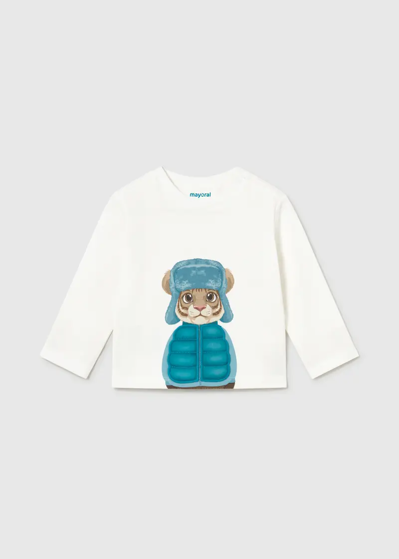 MAGLIETTA M/L ANIMAL PLAY MAYORAL