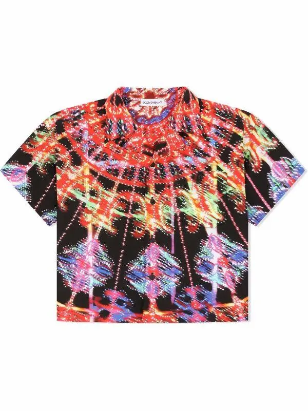 Maglietta multicolore bambina.