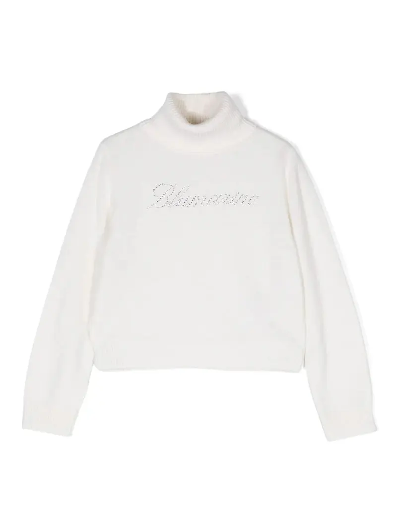 MAGLIONE BIANCO MISS BLUMARINE