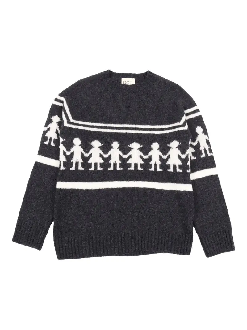 MAGLIONE GRIGIO DOUUOD