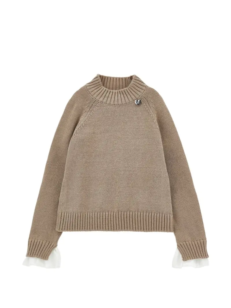 Maglione per bambina Monnalisa in lana