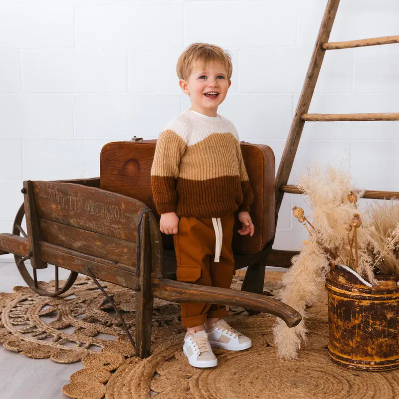 MAGLIONE RIGATO