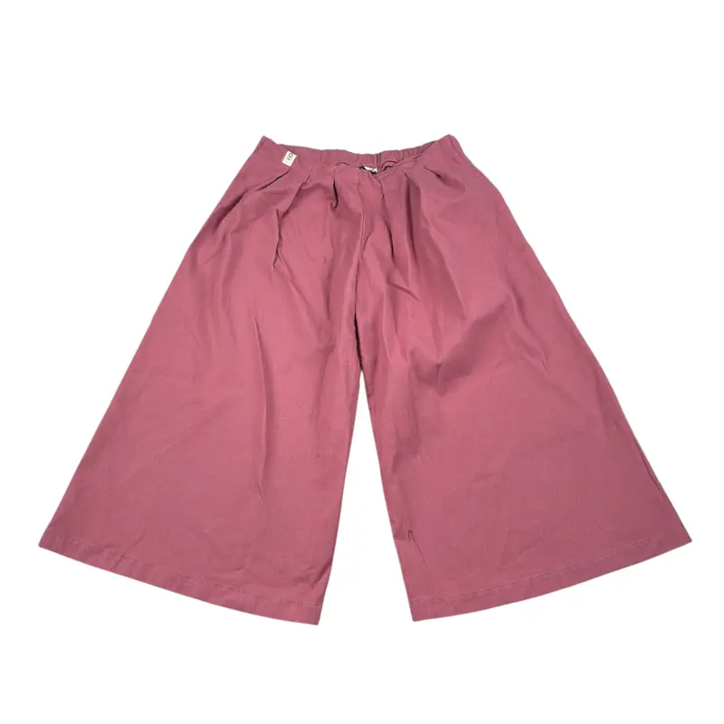 Mapero Pantalone tinta unita Modello Palazzo Rosa per Bambina
