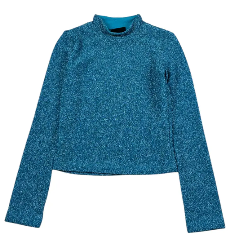 Marc Ellis Maglia Mezzo Collo tinta unita Verde Acqua per Bambina
