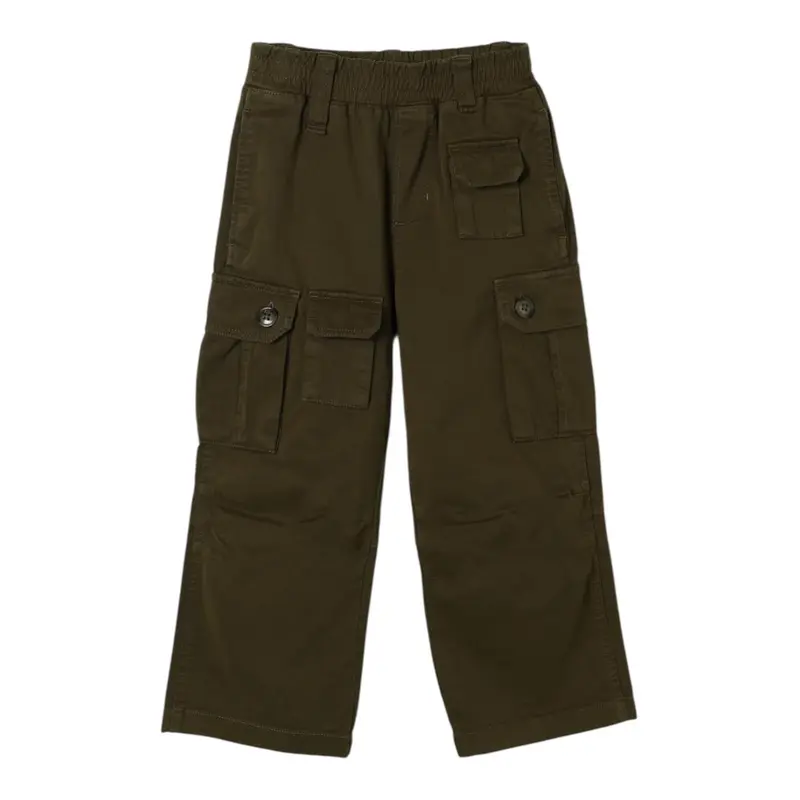 Marc Jacobs Pantalone tinta unita con Tasconi Verde per Bambino