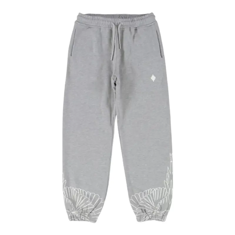 Marcelo Burlon Pantalone Modello Tuta tinta unita Grigio per Bambino