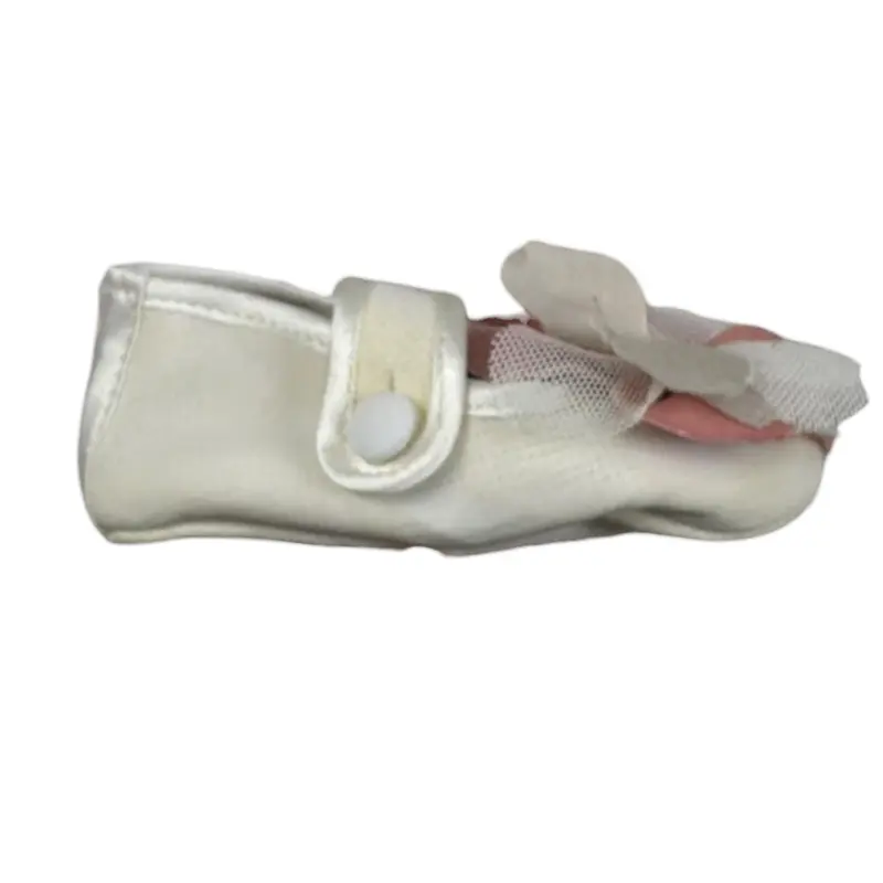 Marlu' Ballerina tinta unita con Applicazione Panna per Neonato
