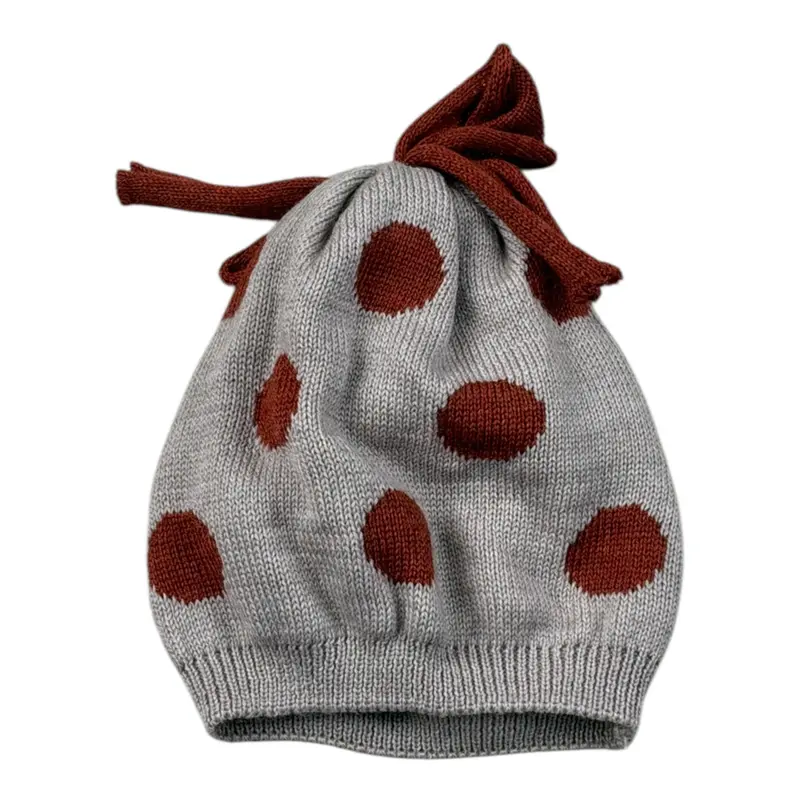 Marlu' Cappello tinta unita Beige per Neonata