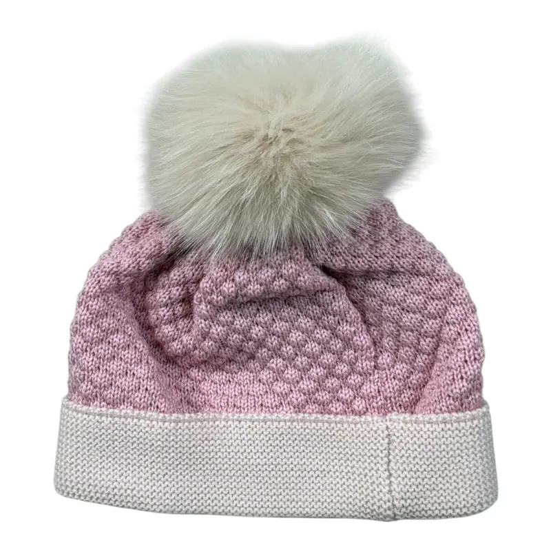Marlu' Cappello tinta unita Rosa per Neonata