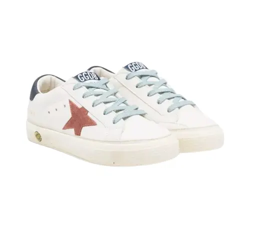MAY NAPPA UPPER SUEDE STAR LEATHER HEEL