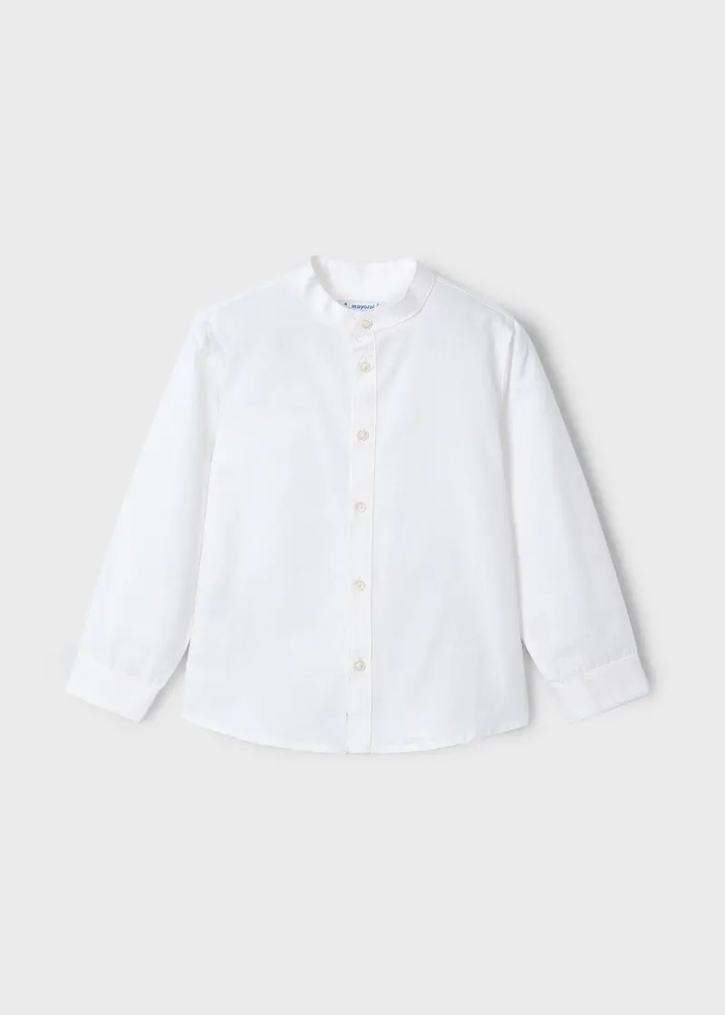 Mayoral Camicia m/l c/coreana lino P/E25