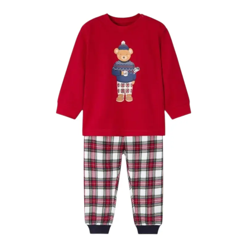 Mayoral Completo 2 Pezzi Shirt-Pantalone Rosso per Bambino