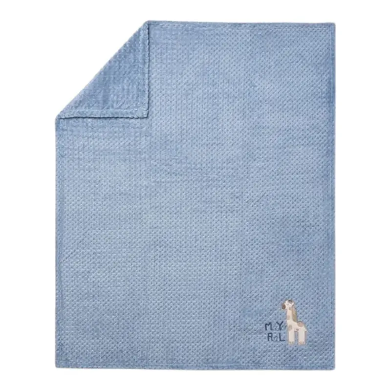 Mayoral Coperta tinta unita con Stampa Azzurro per Neonato