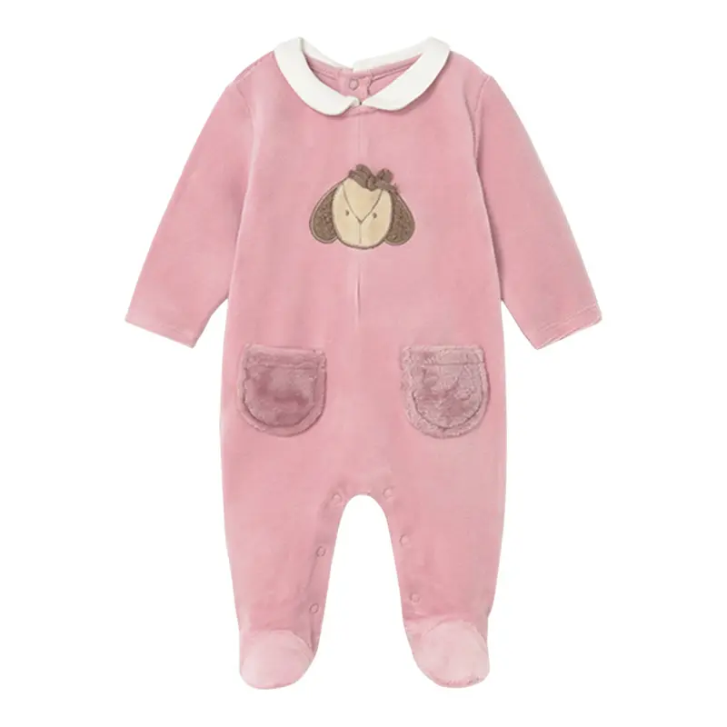 Mayoral Set Tutine Bicolore Rosa per Neonata