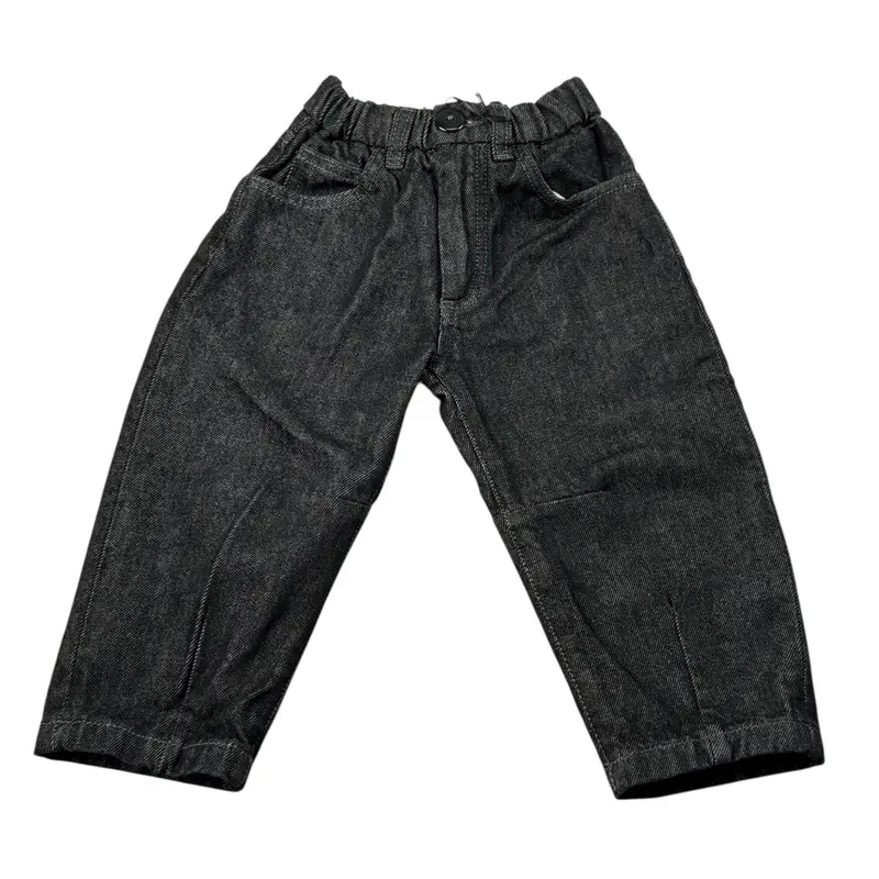 Michael Coal Jeans tinta unita con Girovita Regolabile Blu per Neonato