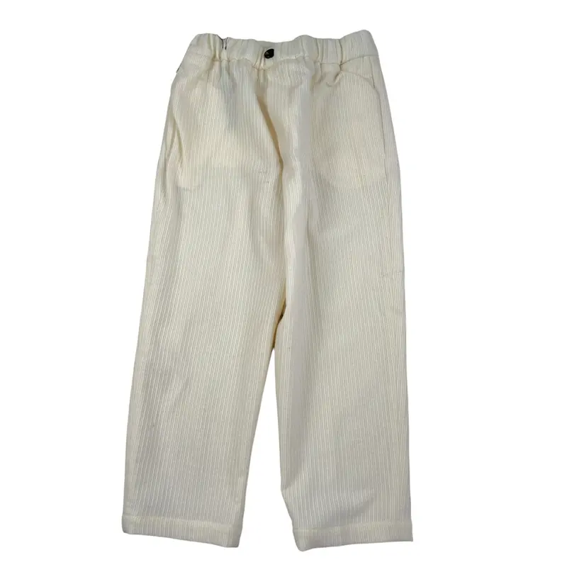 Michael Coal Pantalone tinta unita con Elastico In Vita Panna per Bambino