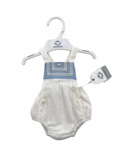 Micolino pagliaccetto neonato 100% cotone 4606-4156 -