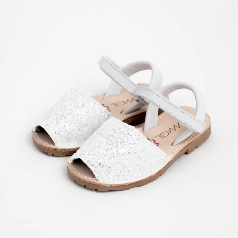 MINORCHINE IN GLITTER CON LACCETTO
