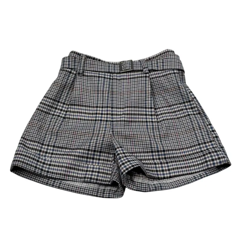 Miss Grant Short Stampa Fantasia con Cinturino Blu per Neonata