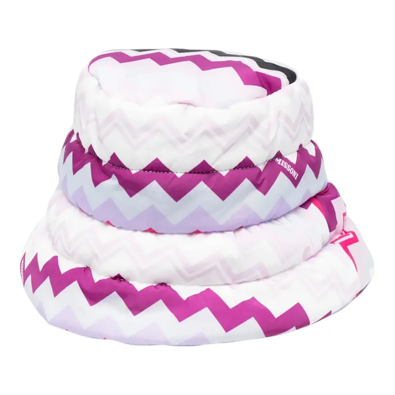 Missoni Cappello Modello Pescatore Stampa Fantasia Multicolor per Bambina