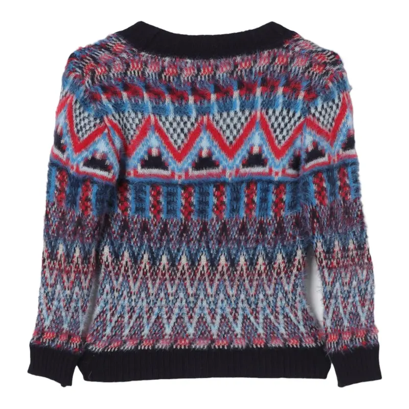 Missoni Maglia Girocollo Stampa Fantasia Blu per Bambino