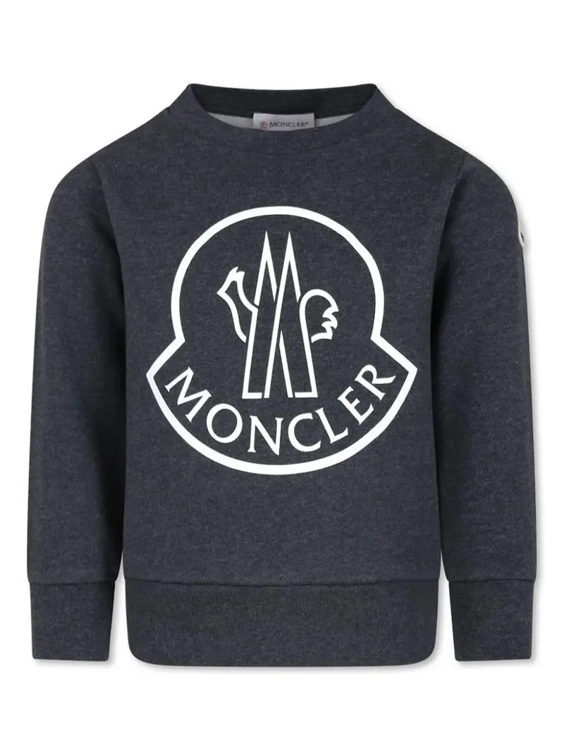 Moncler Enfant felpa con logo